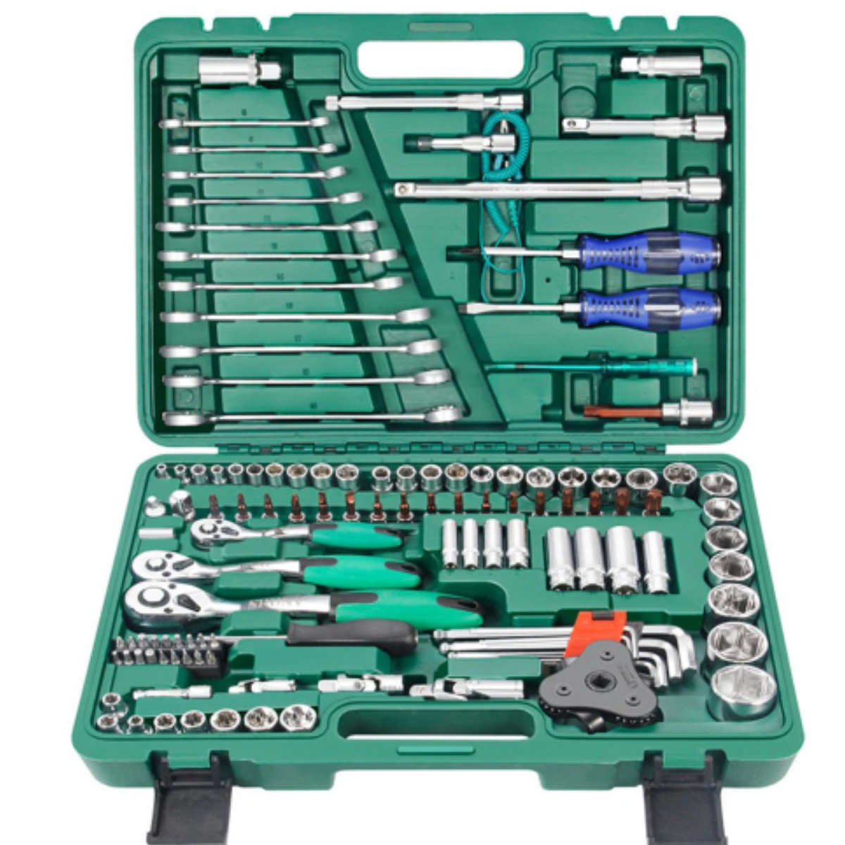 Caja de herramientas de 216 piezas